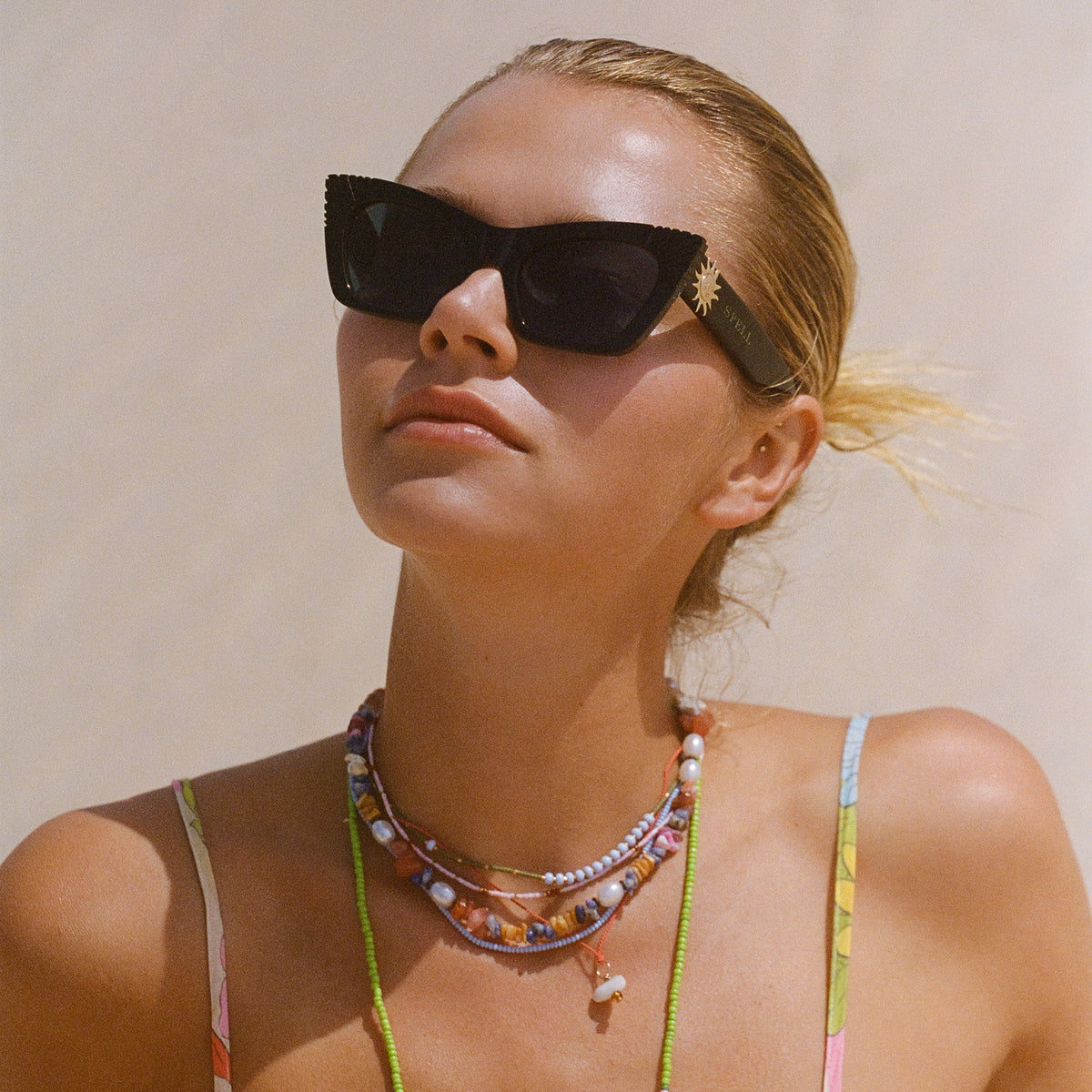 NEW! Spell Gypsy Sunshine Sunglasses with Decorative Temples - The one with the unconventional wedding ceremony ??. Groom  main image 4