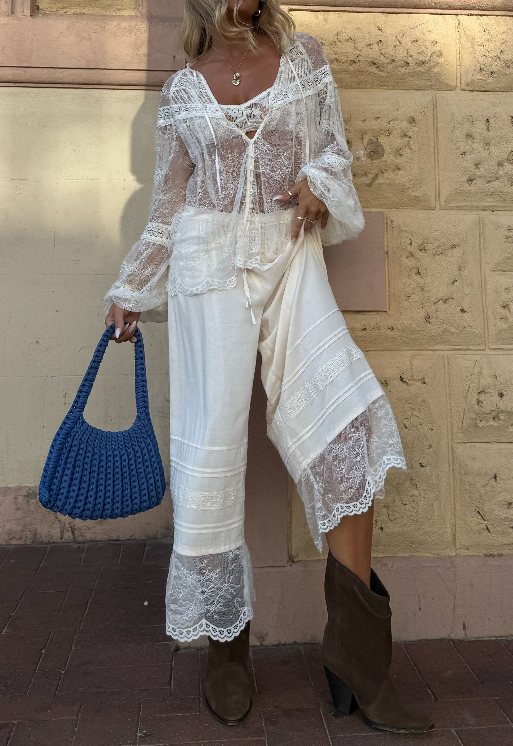 spell スペル　Teodora Lace Pantaloon パンツ　レース Teodora Lace Pantaloon – SPELL - USA