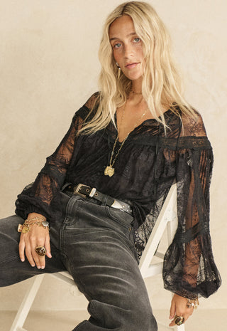 Teodora Lace Blouse