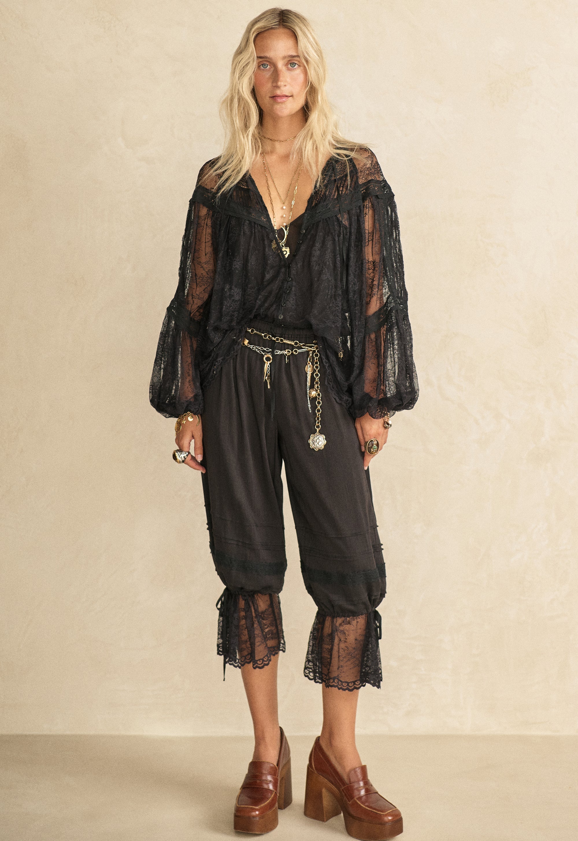 Teodora Lace Pantaloon – SPELL - USA