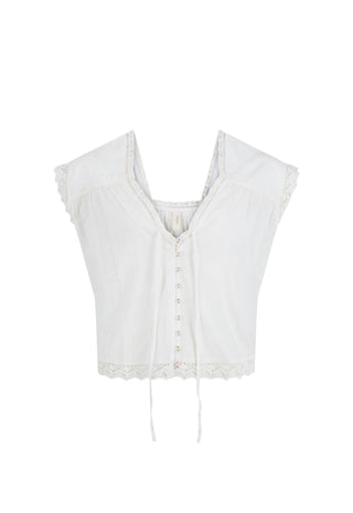 Young At Heart Crop Blouse
