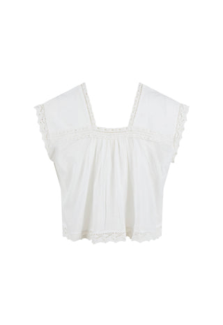 Young At Heart Crop Blouse
