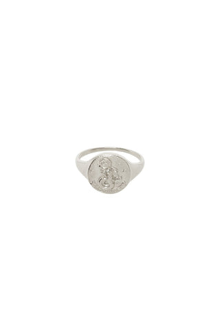 front-image-of-spell-s-capricorn-stargazer-zodiac-ring-the-hand-crafted-ring-comes-in-0-925-sterling-silver-and-features-an-embossed-artwork-of-the-zodiac-sign