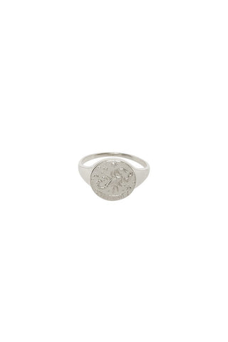 front-image-of-spell-s-scorpio-stargazer-zodiac-ring-the-hand-crafted-ring-comes-in-0-925-sterling-silver-and-features-an-embossed-artwork-of-the-zodiac-sign