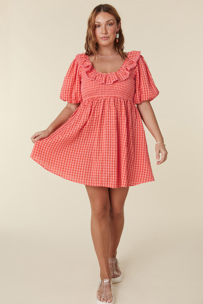 Strawberry Fields Mini Dress – SPELL - USA