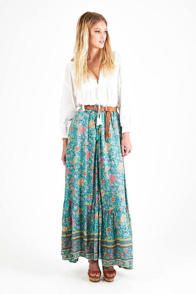 Folk Town Maxi Skirt