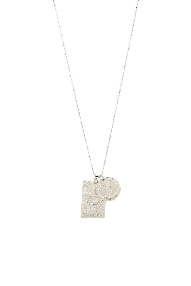 Virgo Stargazer Zodiac Necklace