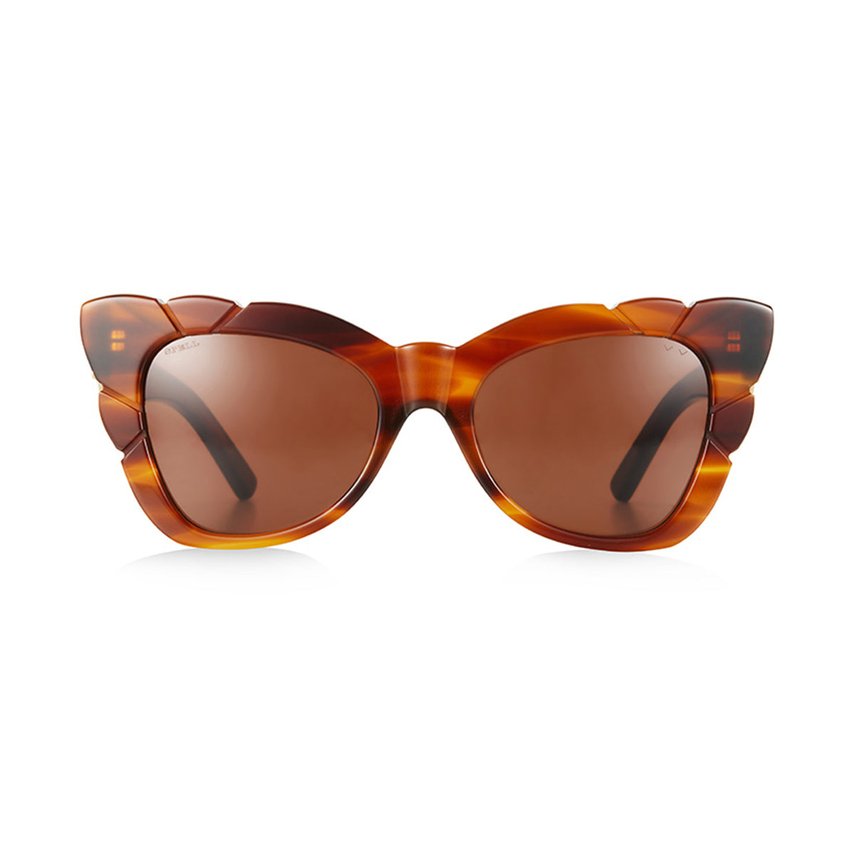 Vintage la Eyeworks Sunglasses MINION 164 Shiny Brown Frames Brown Lenses LA Eyeworks Eyewear | LA Eyeworks Frames for Men & Women | 2 main image 4